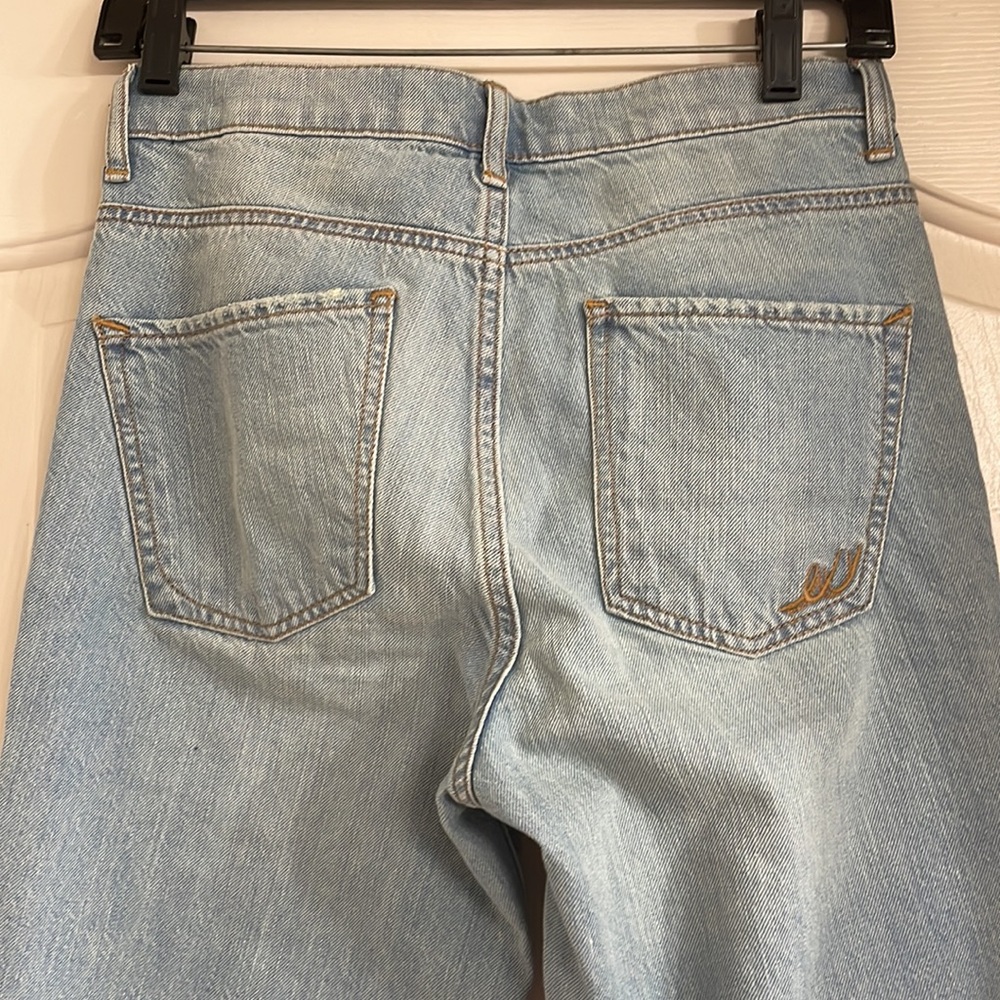 NWT | Express Straight Crop High Rise Jeans - Picture 6 of 10